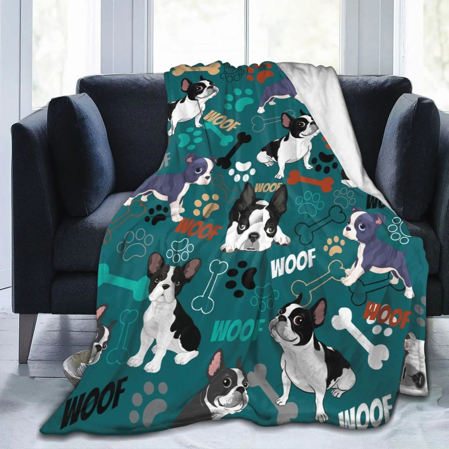 Boston Terrier Cozy Blanket