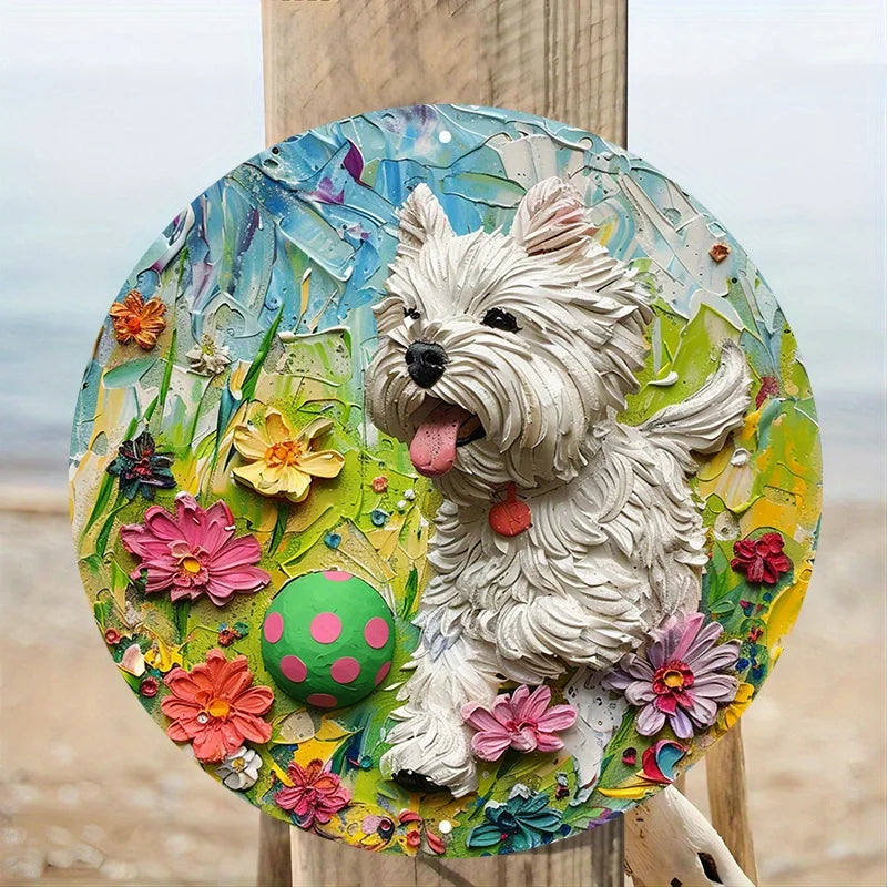 Westie Art Wall Decor