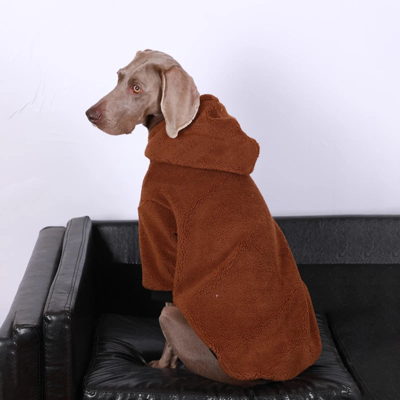 Comfy Winter Weimaraner Hoodies