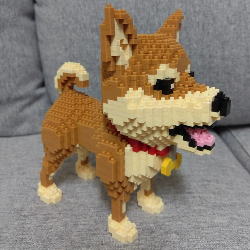 DIY Shiba Inu Block Toys