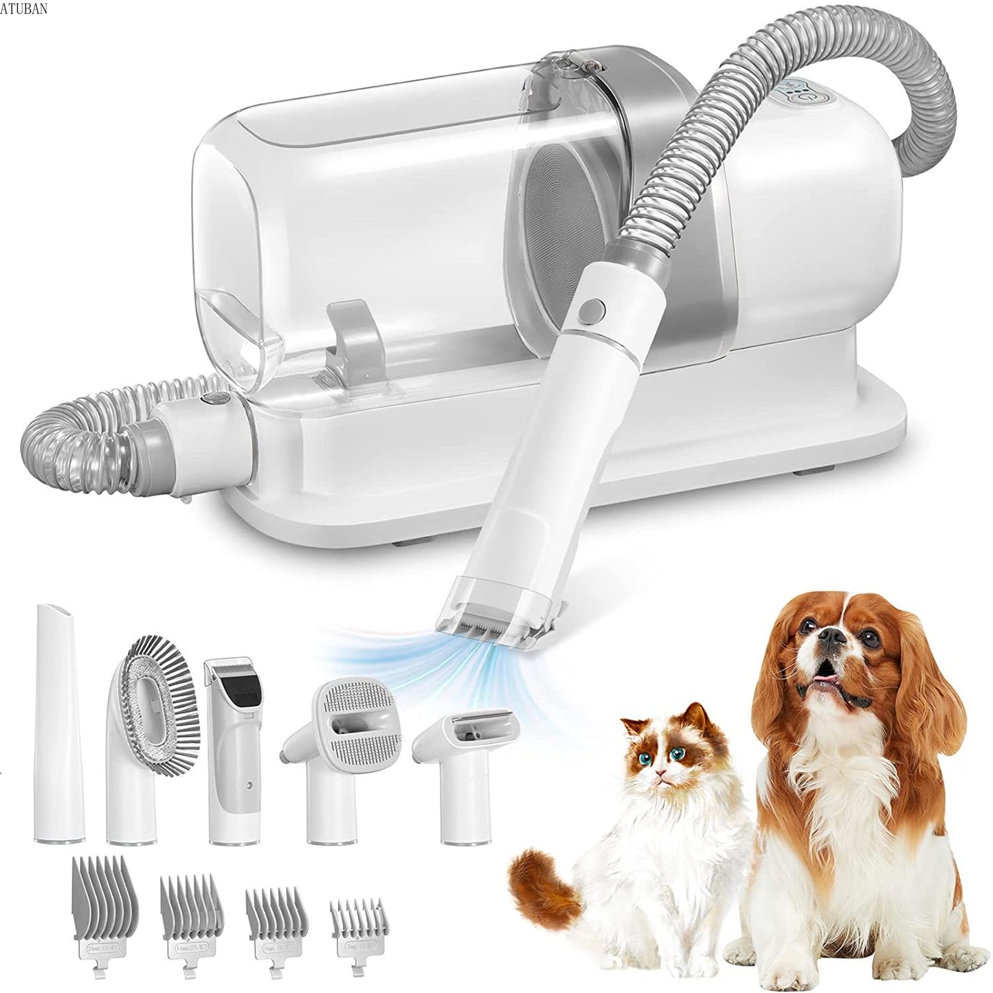 Dog Grooming Vacuum Kit