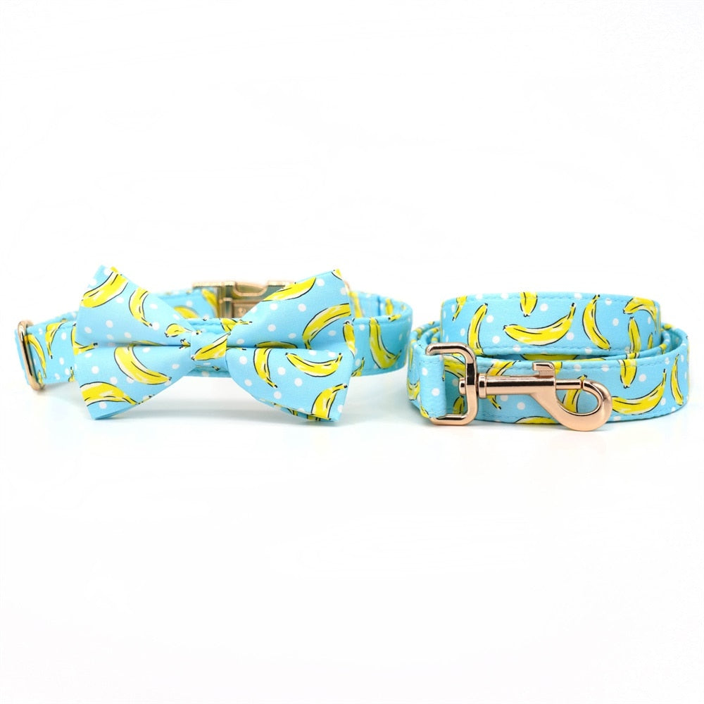 Banana Collar Bows