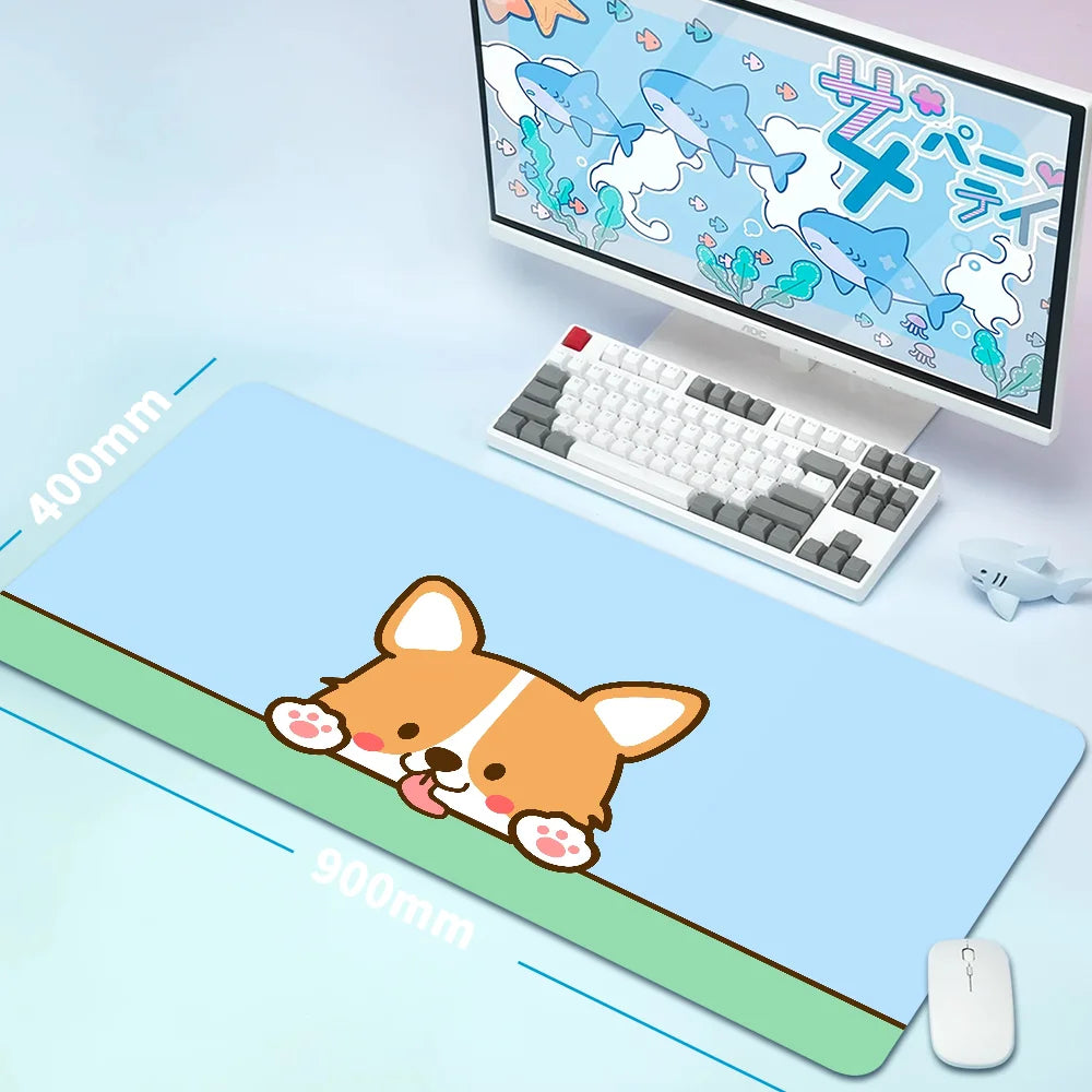 Corgi Gamer Mousepads