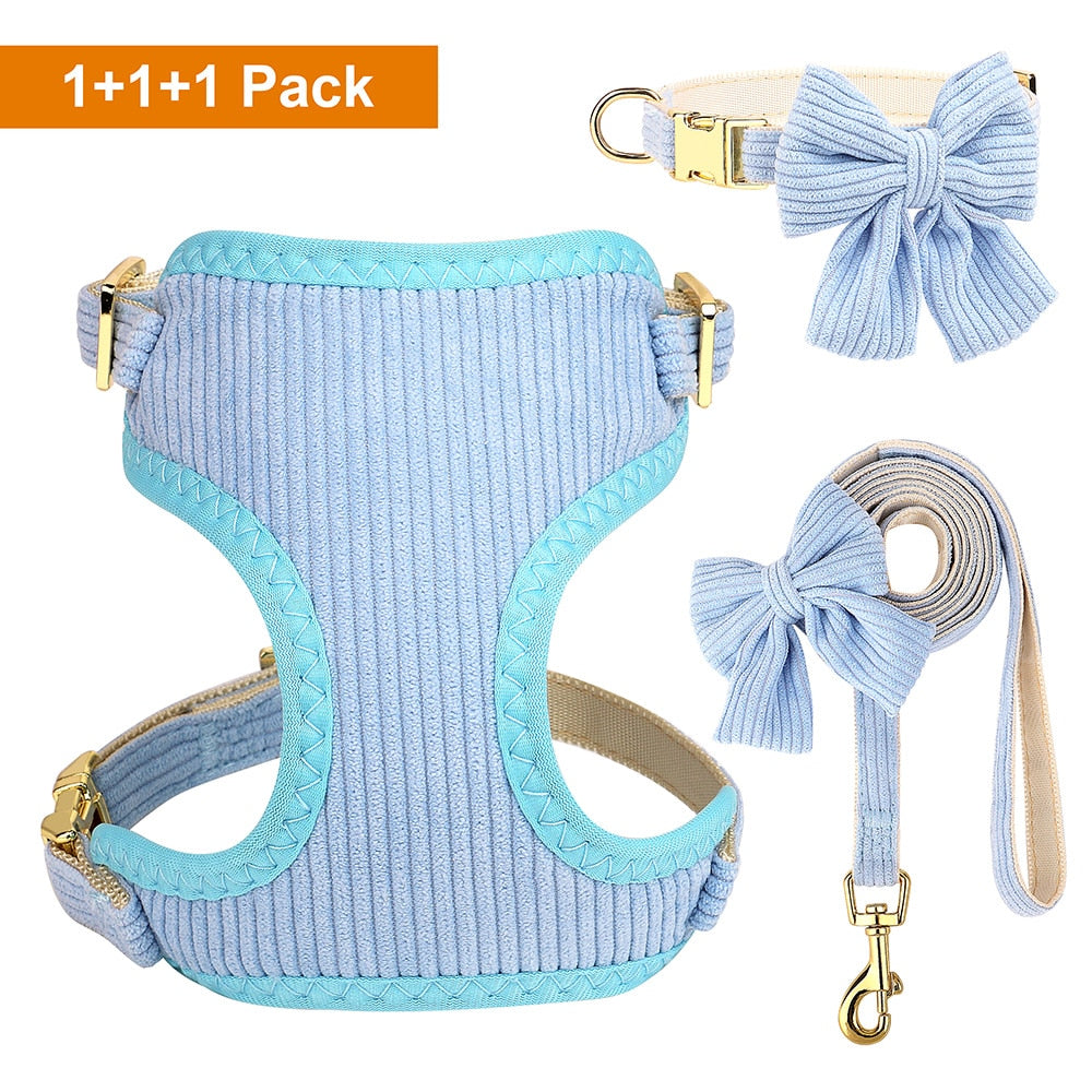 Small & Medium Dog Harness & Leash Set