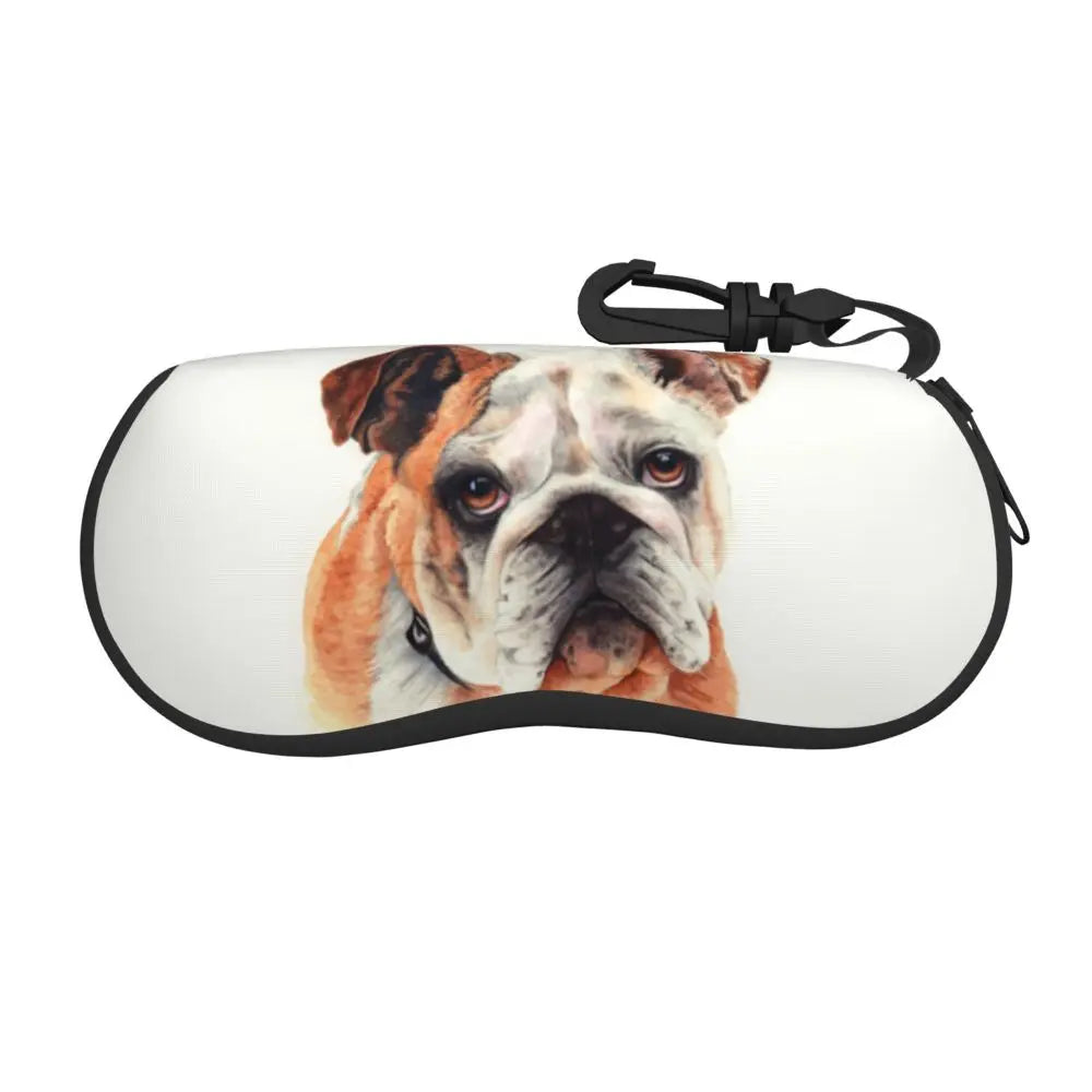 English Bulldog Eyeglasses Cases