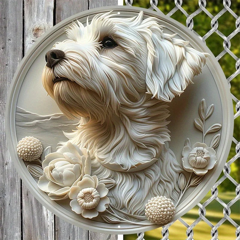 Maltese Metal Wall Art