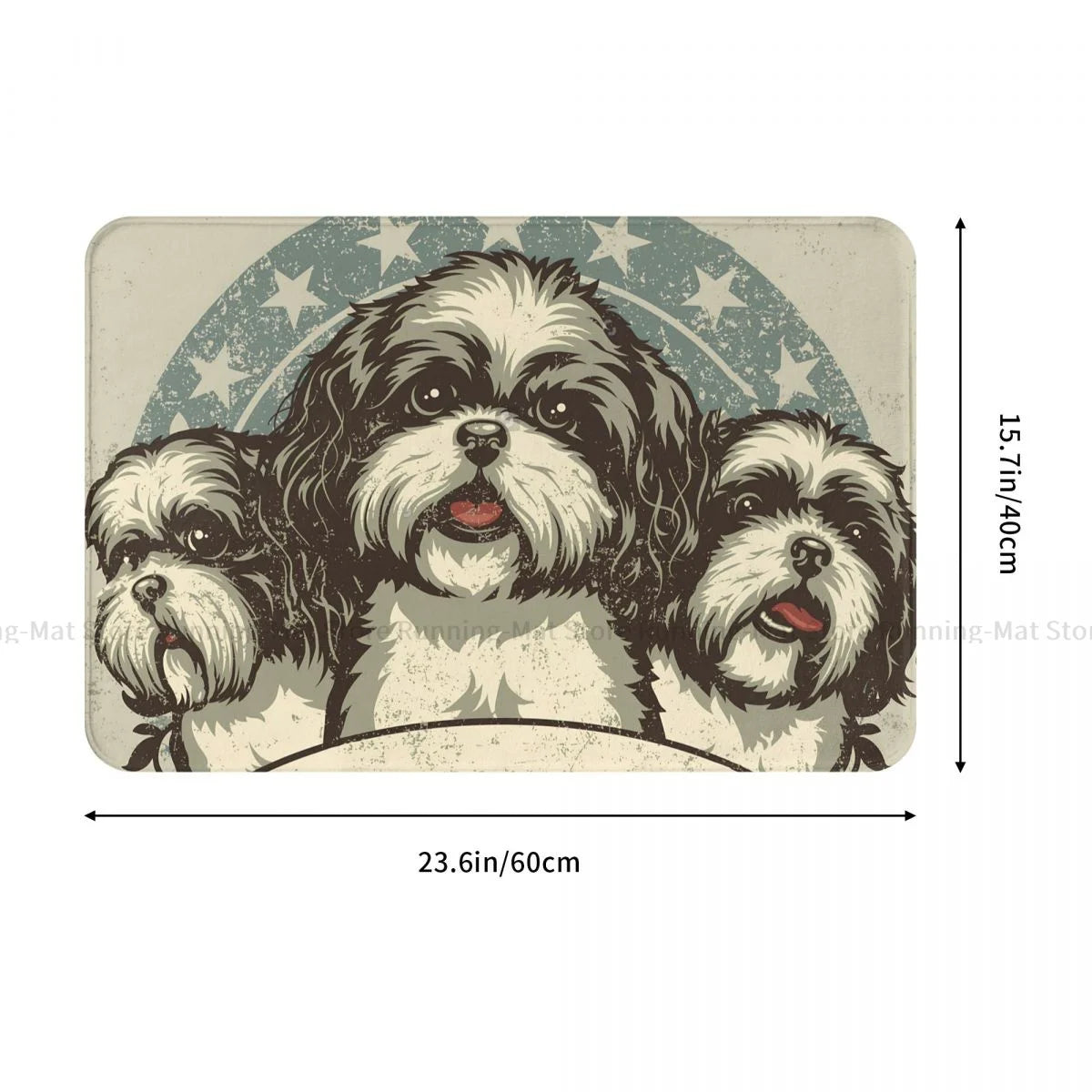 Shih Tzu Lover Non-Slip Doormat