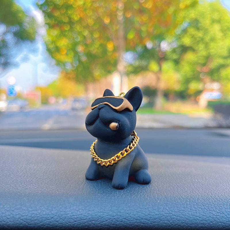 French Bulldog Car Interior Decor