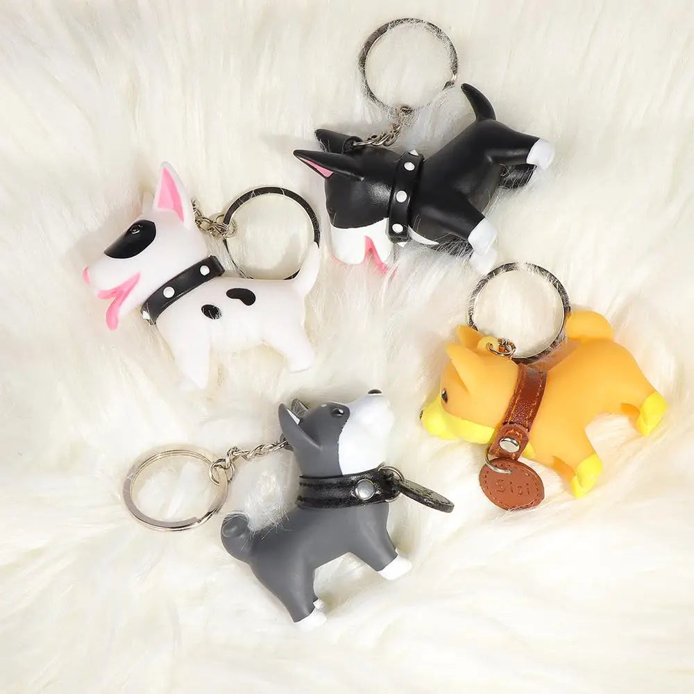 Bull Terrier Doll Keychain