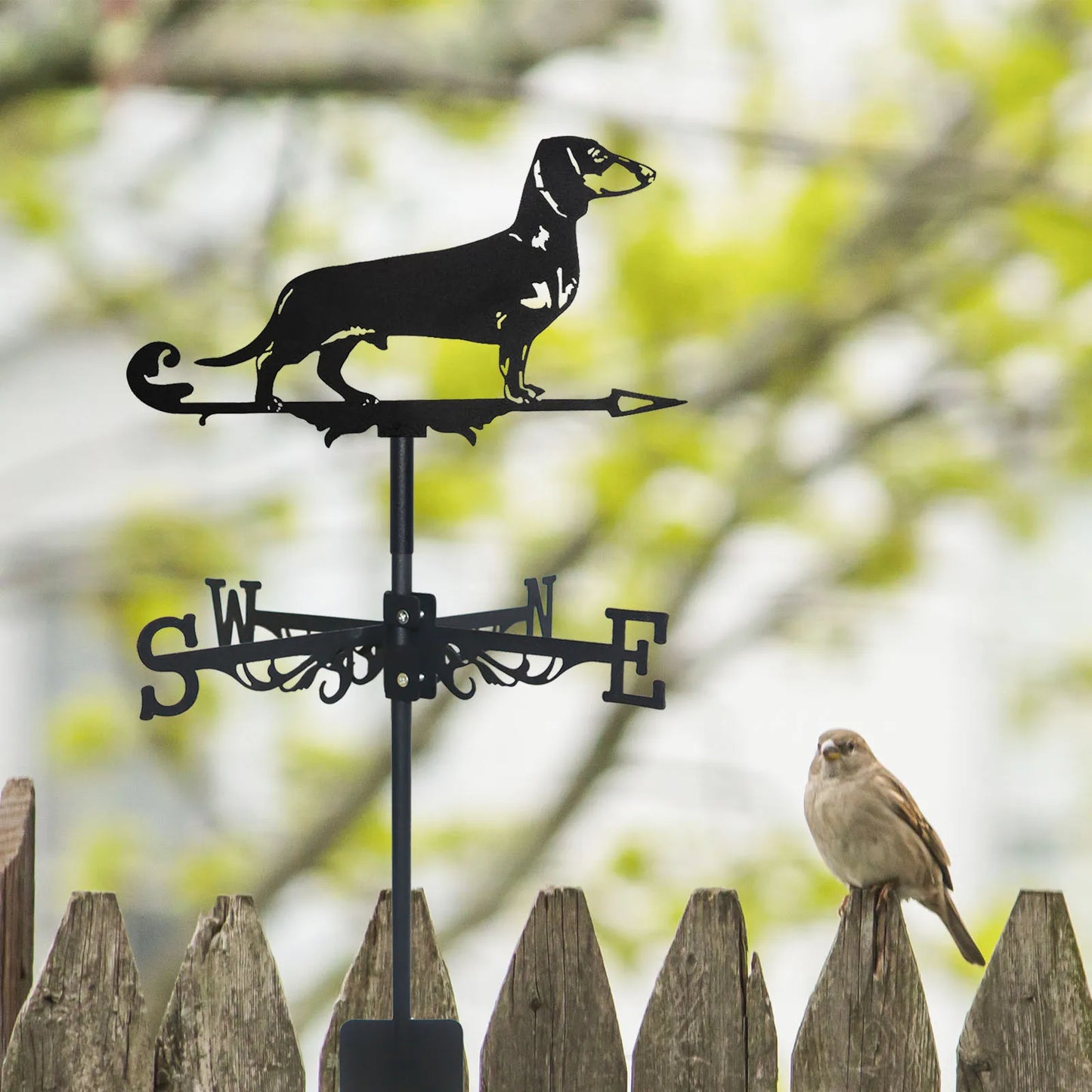 Dachshund Metal Weather Vane