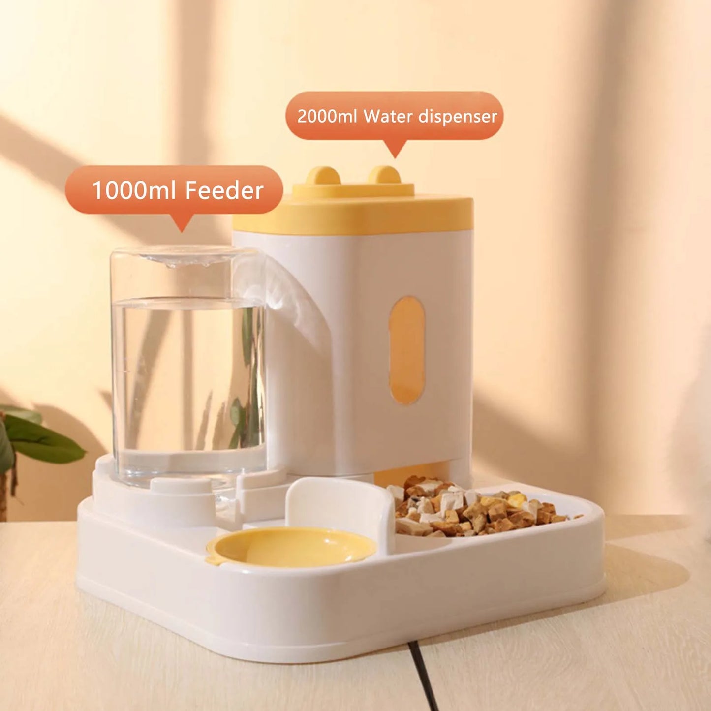 2 in 1 Automatic Pet Feeder