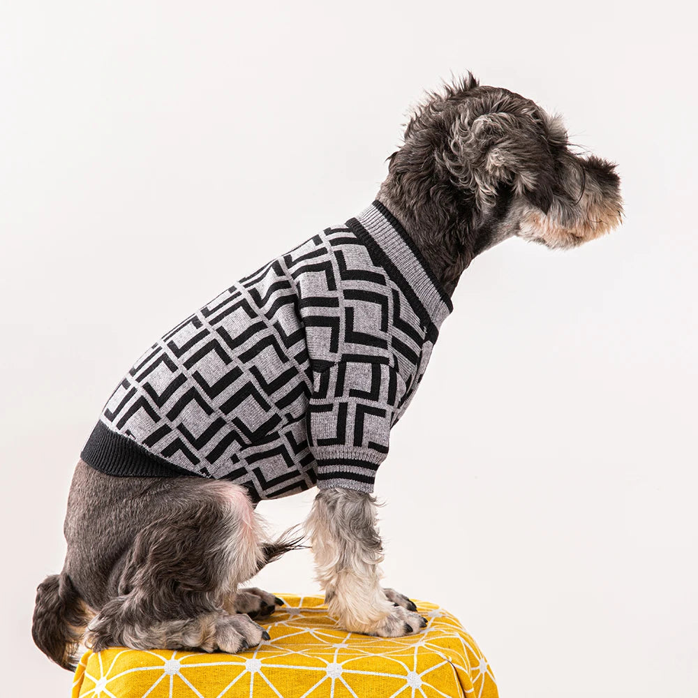 Winter Schnauzer Designer Sweater