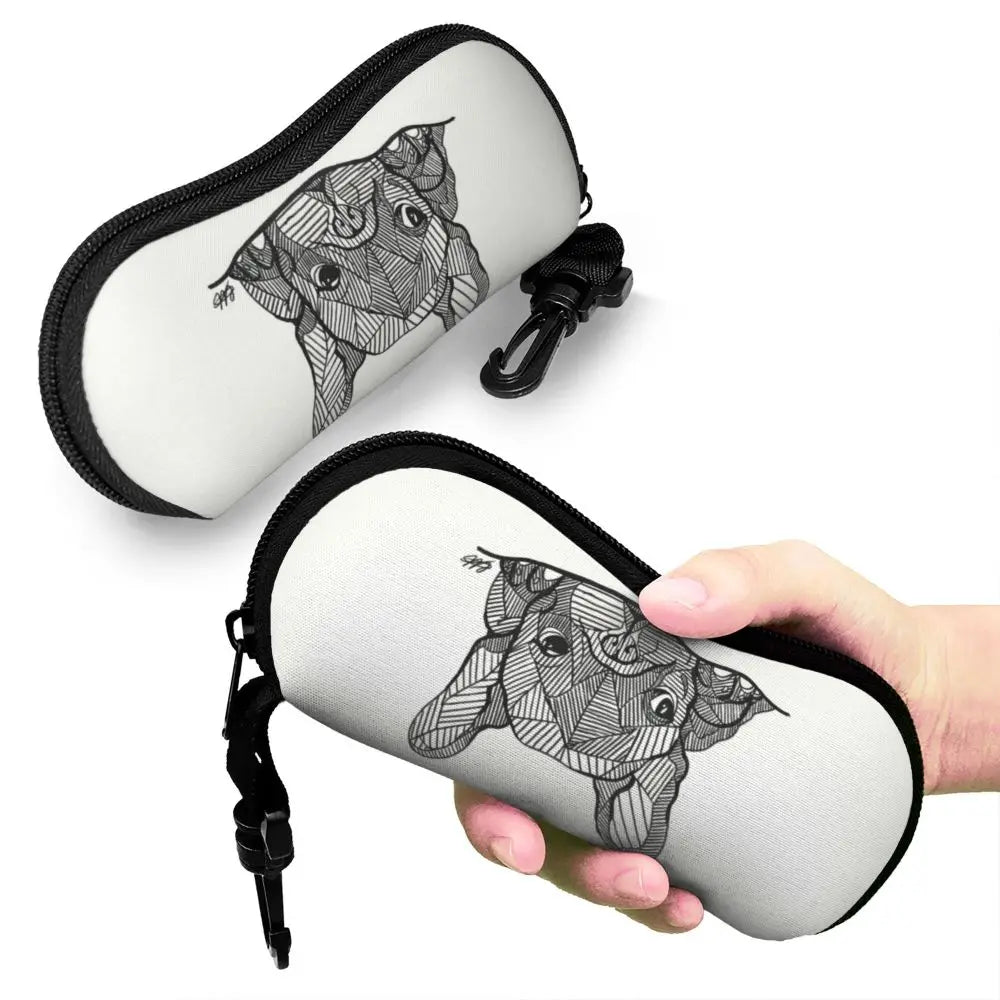 French Bulldog Eyeglasses Cases