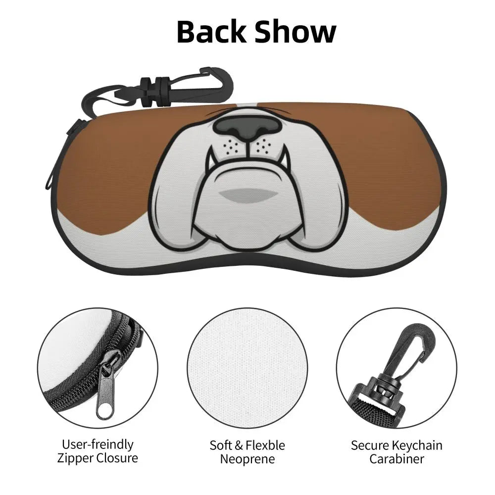 English Bulldog Eyeglasses Cases