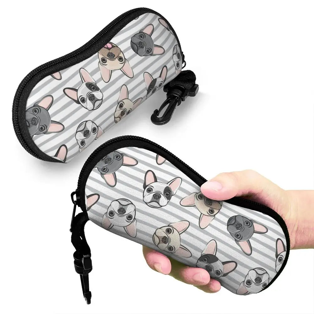 Boston Terrier Eyeglasses Cases