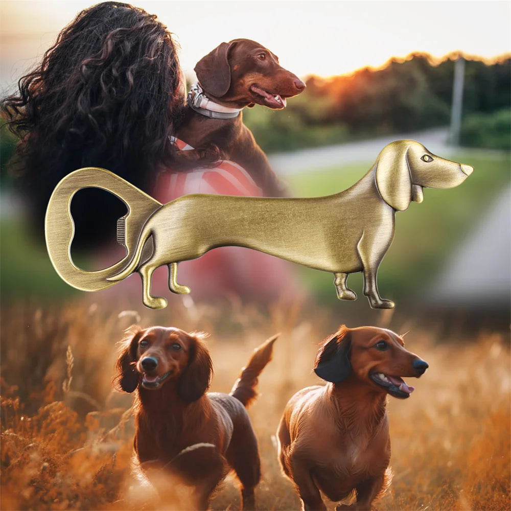 Dachshund Shaped Bottle Opener