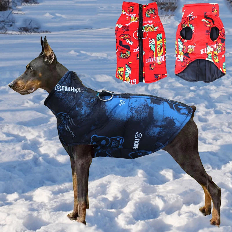 Doberman Waterproof Winter Vest Jacket