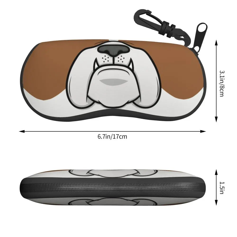 English Bulldog Eyeglasses Cases