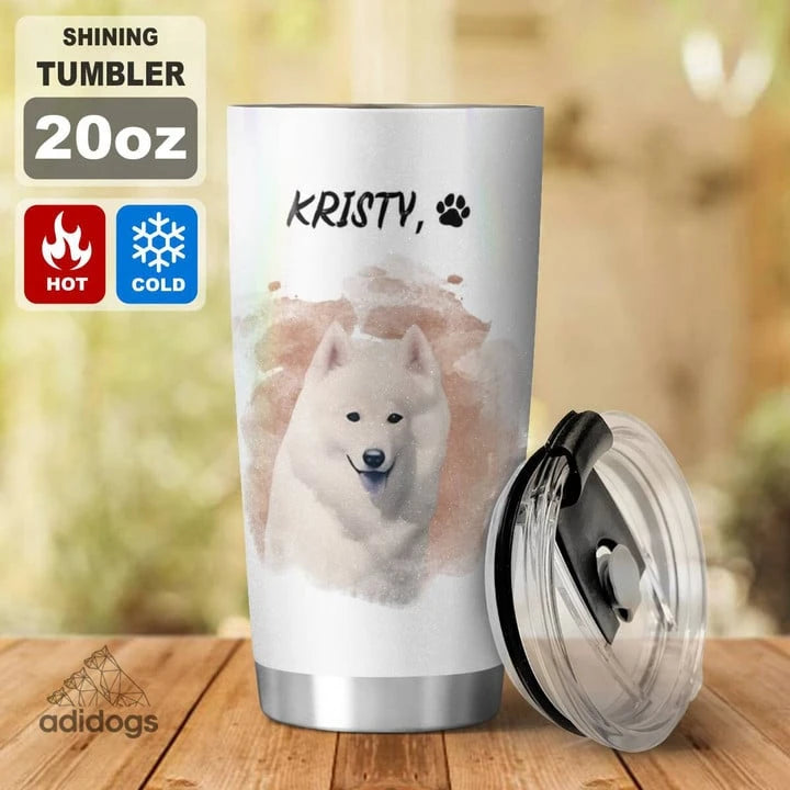 Samoyed Dear Mommy Tumbler