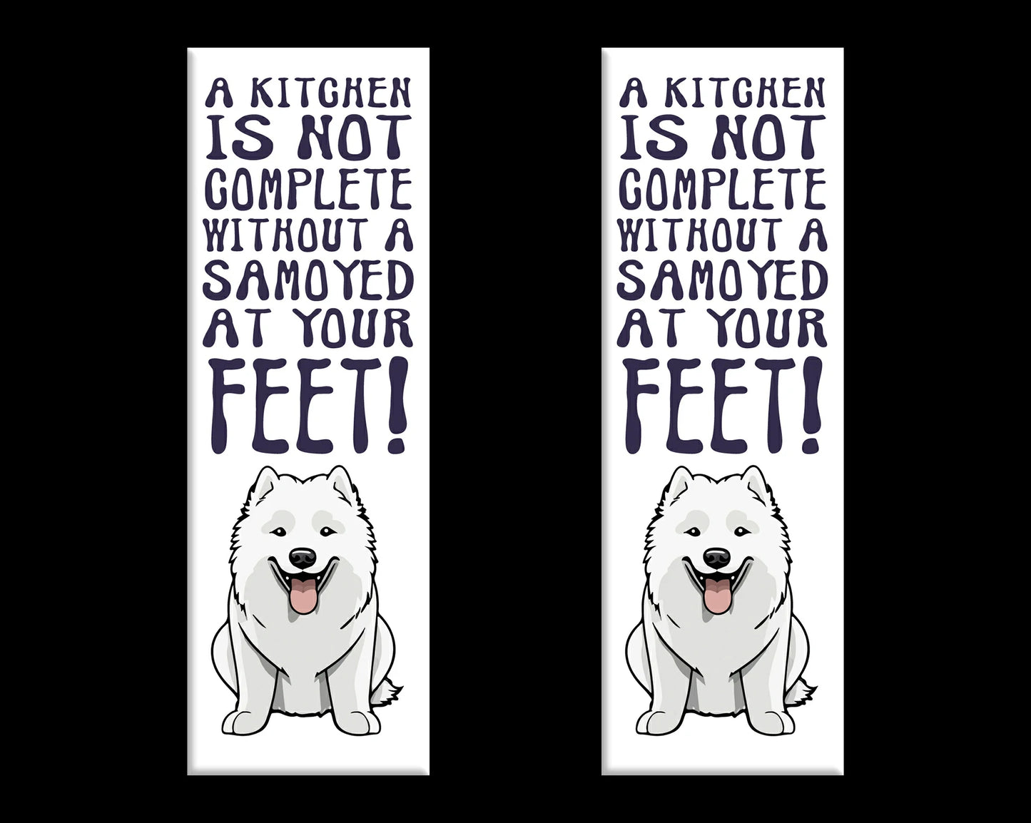 Samoyed Home Kitchen Fridge Magnets