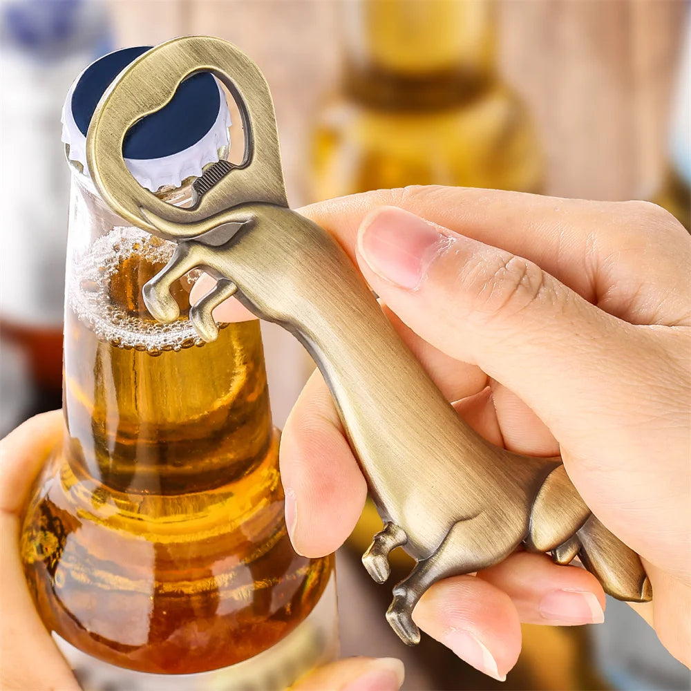 Dachshund Shaped Bottle Opener