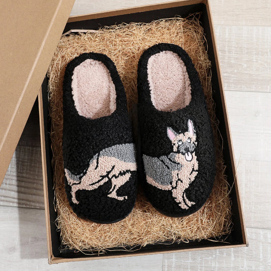 German Shepherd Soft Home Slipper