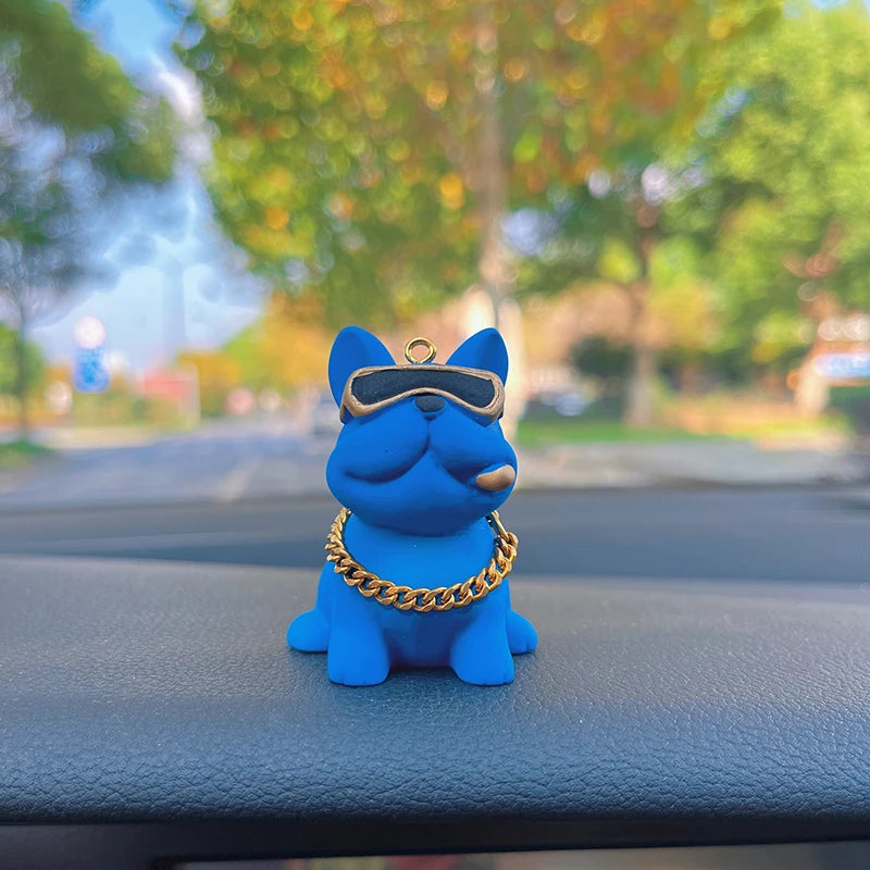 French Bulldog Car Interior Decor