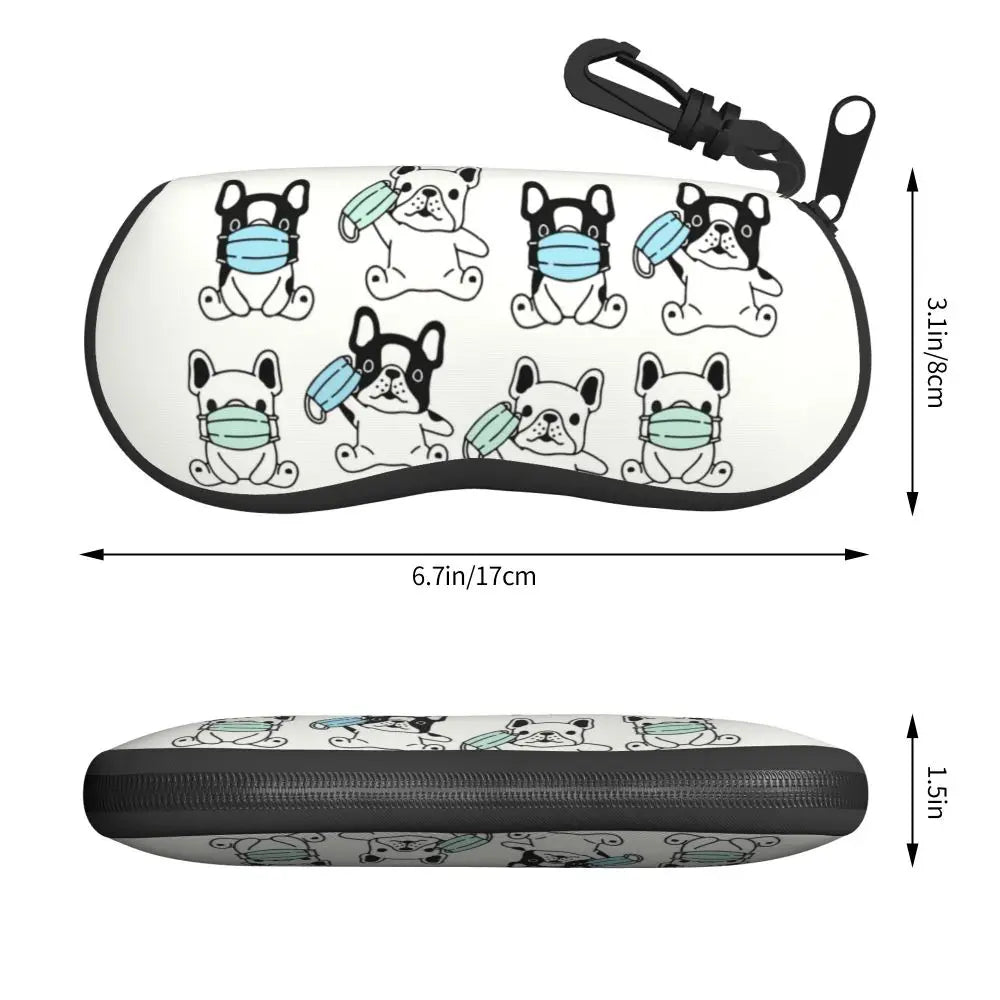 Boston Terrier Eyeglasses Cases