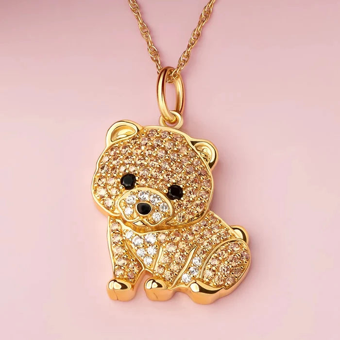 Exquisite Pomeranian Pendant Necklace