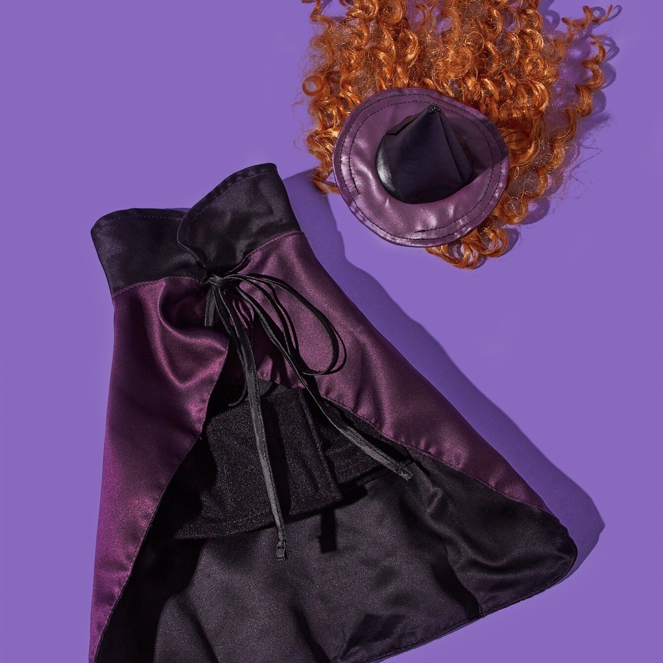 Dog Halloween Witch Cloak Cape