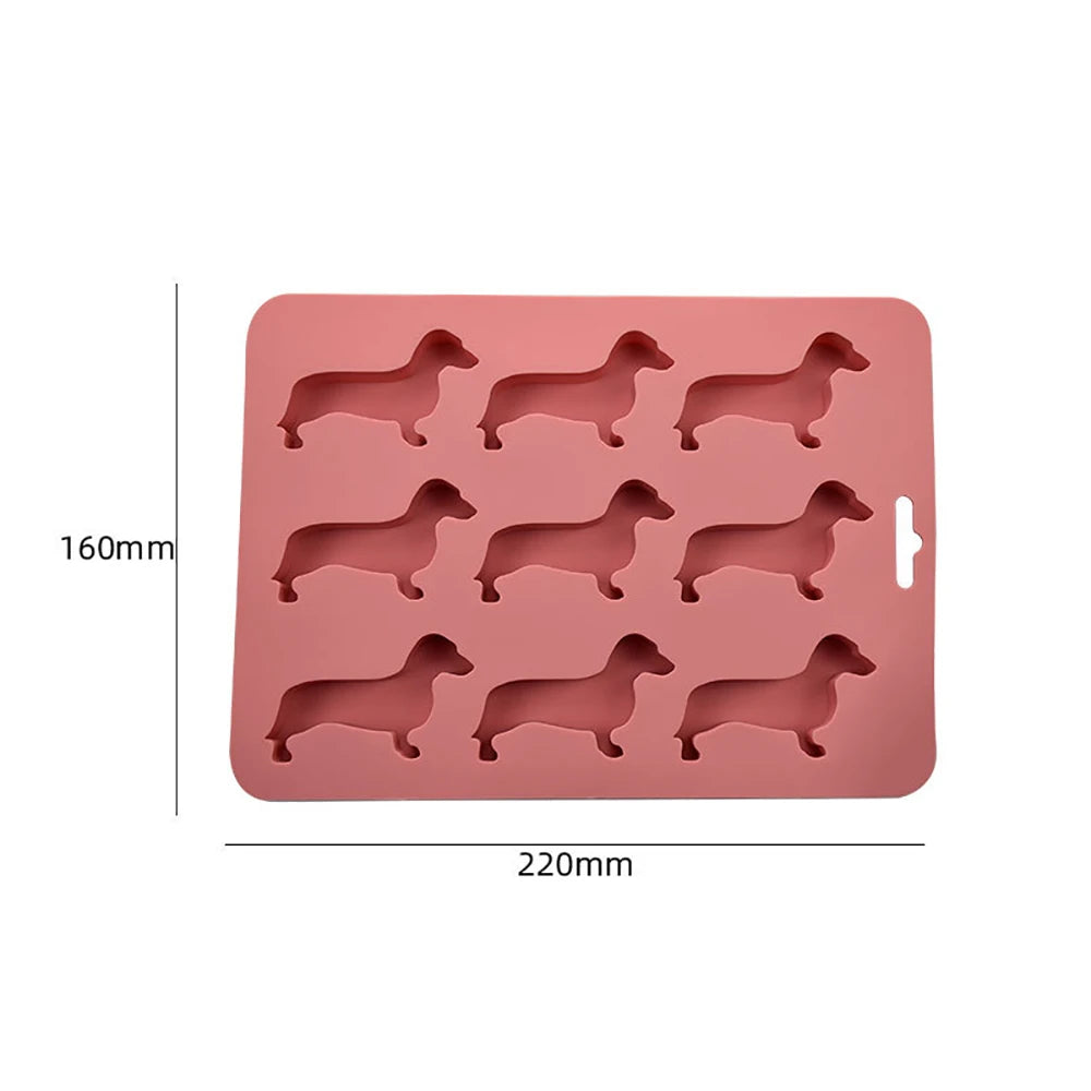 Dachshund Shaped Ice Tray