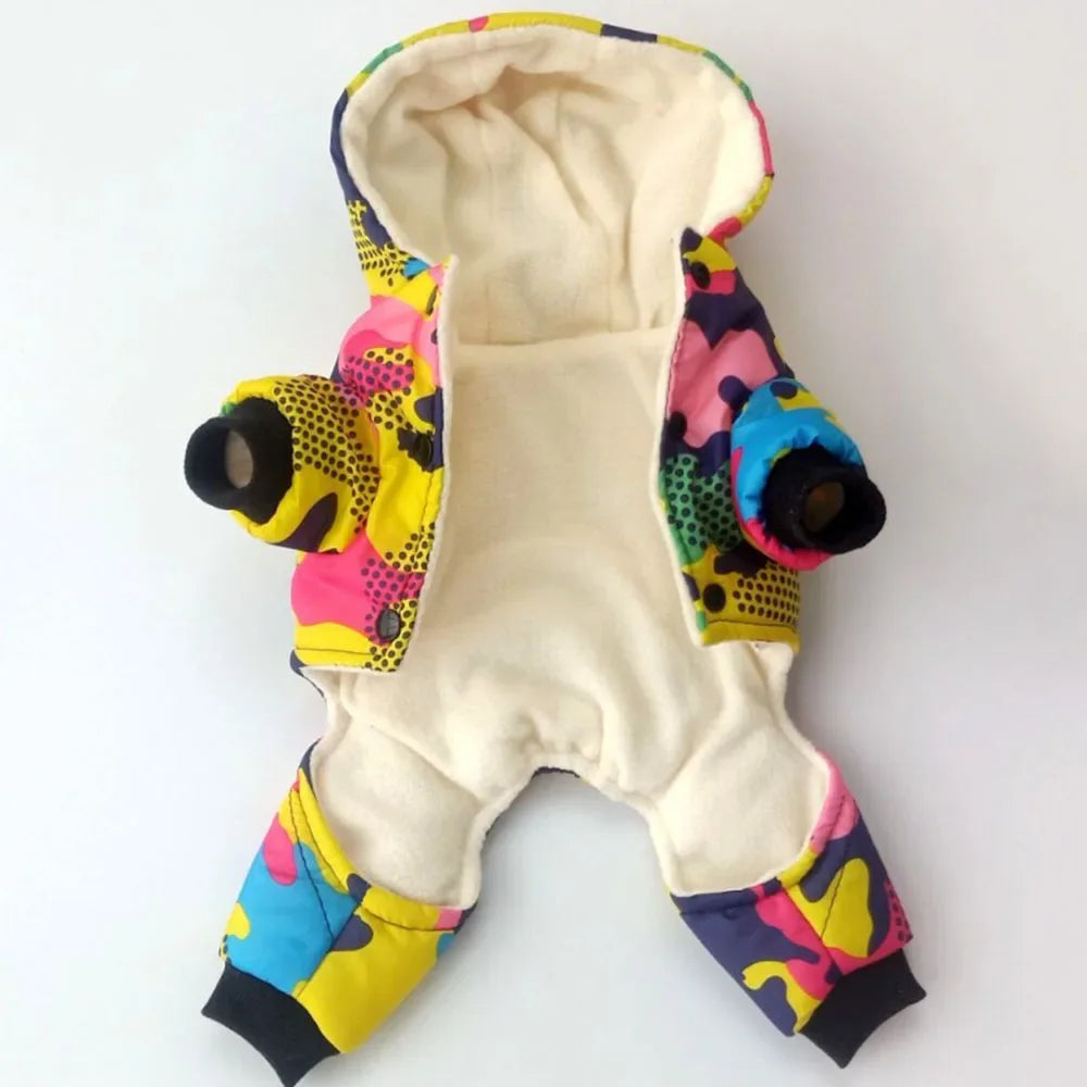 Schnauzer Warm Waterproof Snowsuit