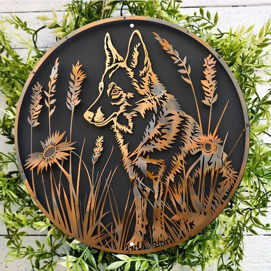 Elegant German Shepherd Wall Art