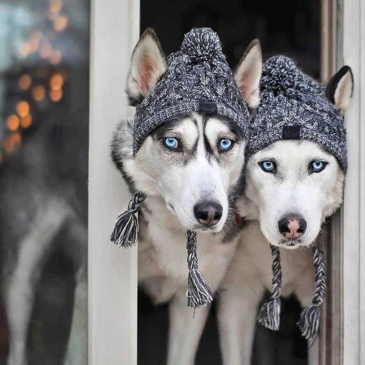 Husky Fluffy Winter Hats