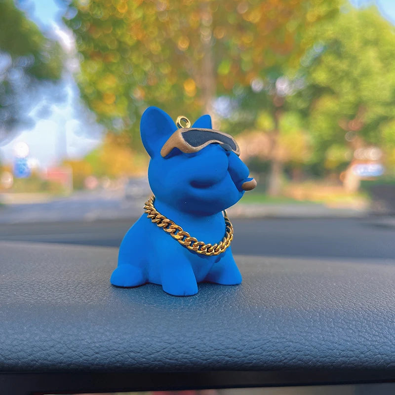 French Bulldog Car Interior Decor