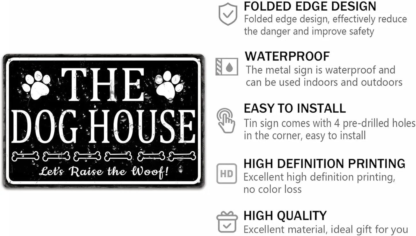 Dog House Vintage Sign