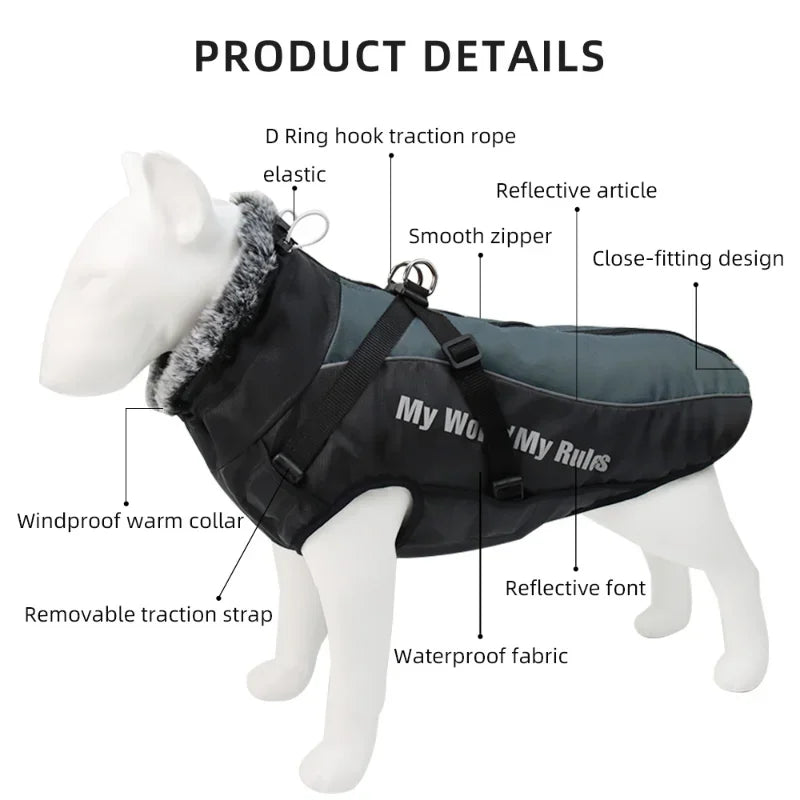 Doberman Autumn Winter Vest Jacket