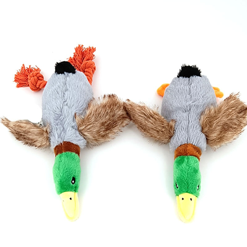 Tooth Cleaning Plushy Duck Toys