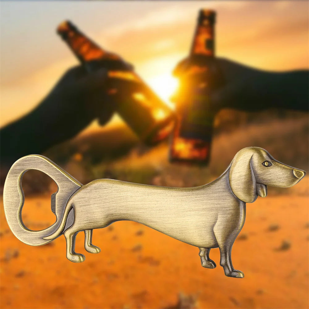 Dachshund Shaped Bottle Opener