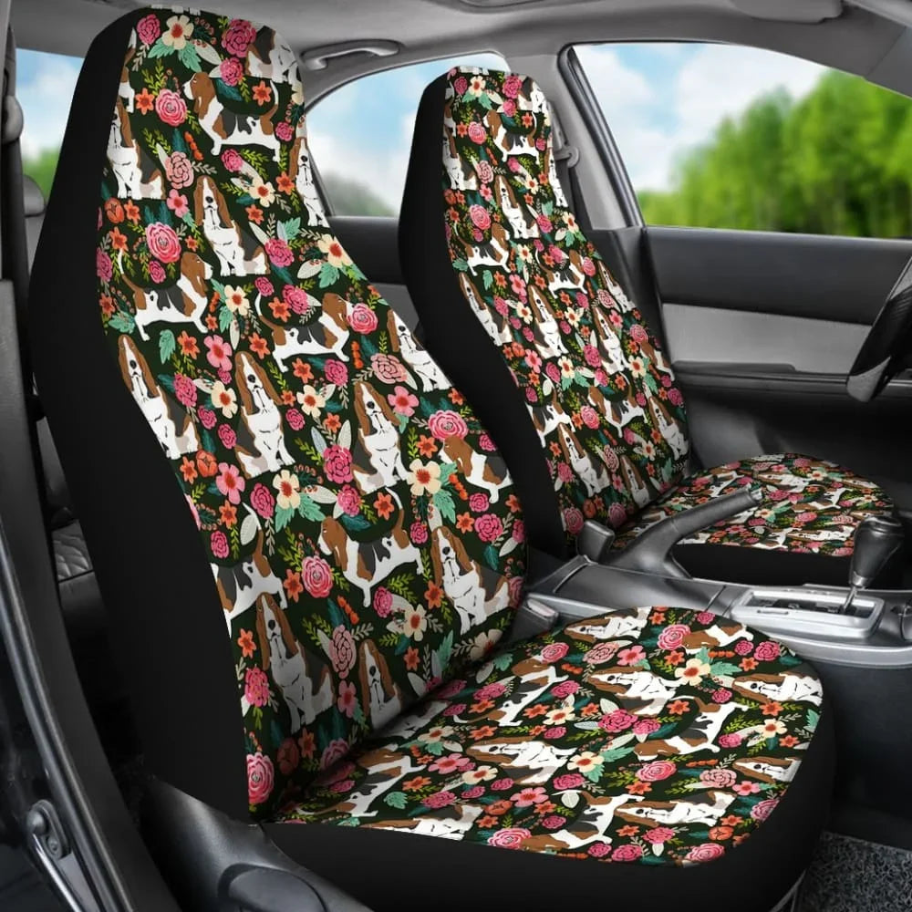 Basset Hound Car Seat Covers