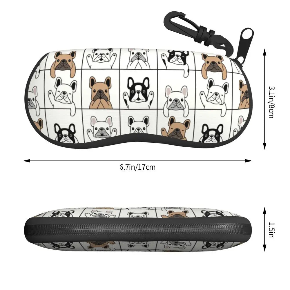 Boston Terrier Eyeglasses Cases