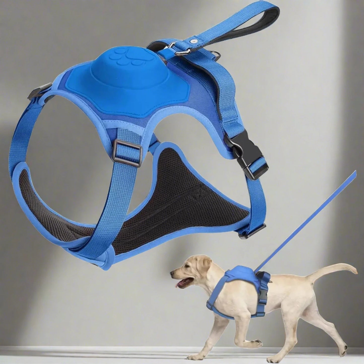 Retractable Dog Harness Leash