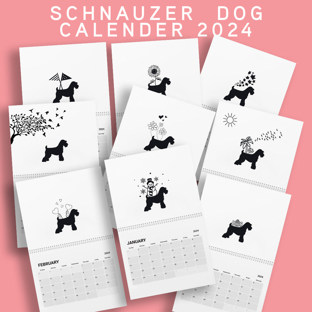 Schnauzer Calendar 2024