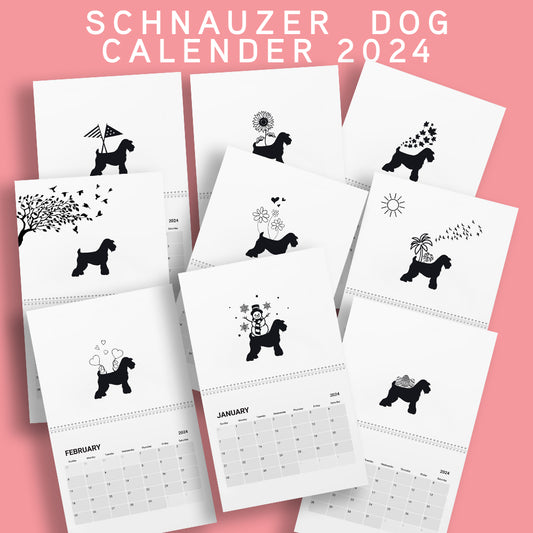 Schnauzer Calendar 2024