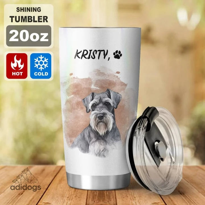 Schnauzer Dear Mommy Tumbler