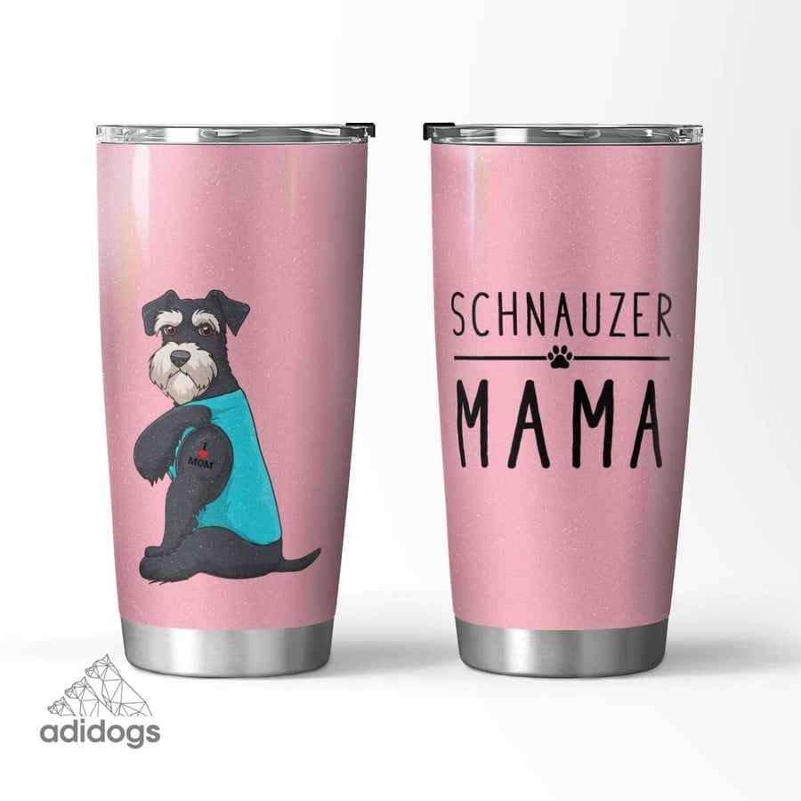 Schnauzer Mama Tumbler