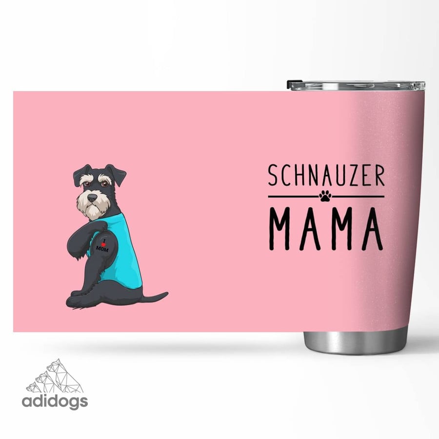 Schnauzer Mama Tumbler