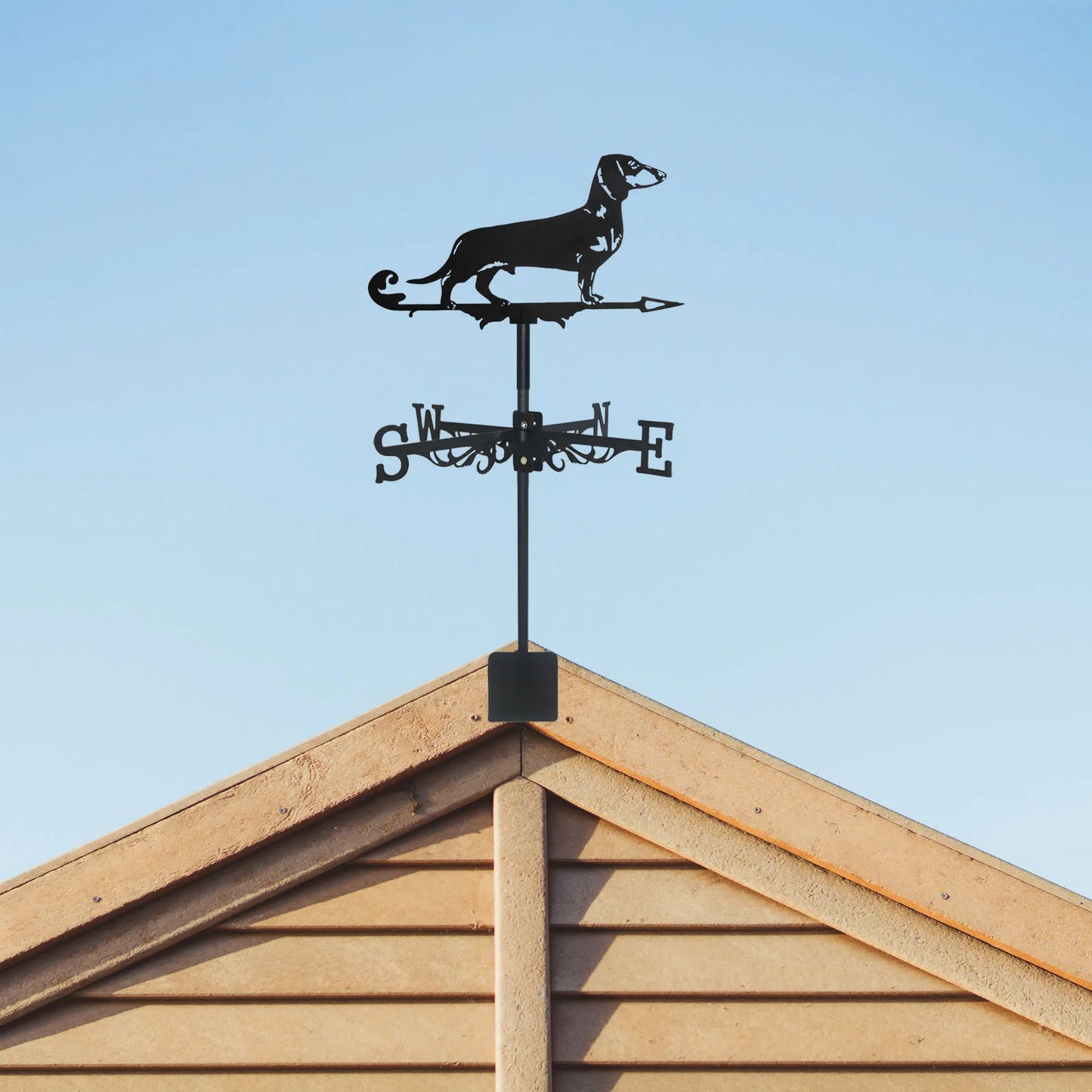 Dachshund Metal Weather Vane