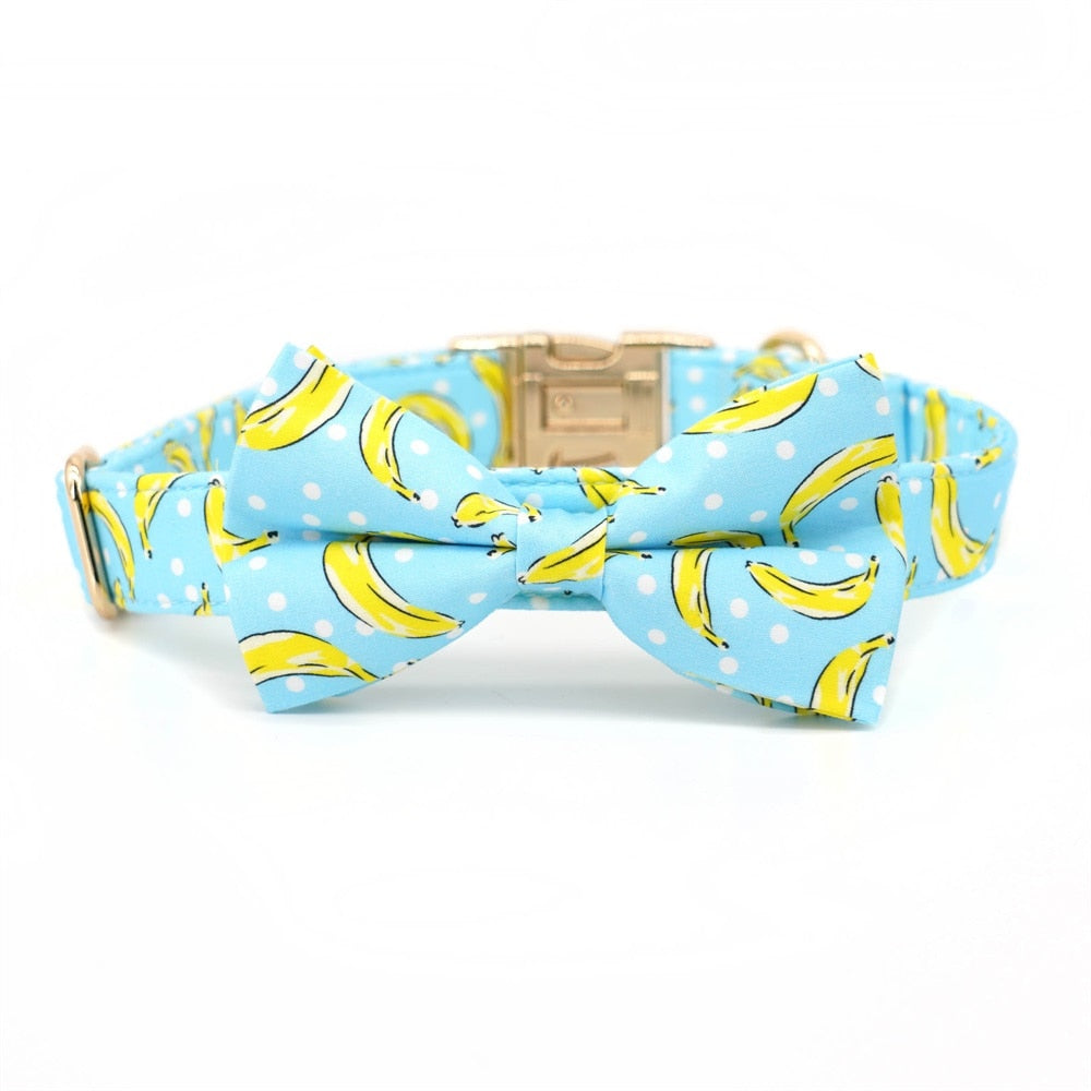 Banana Collar Bows