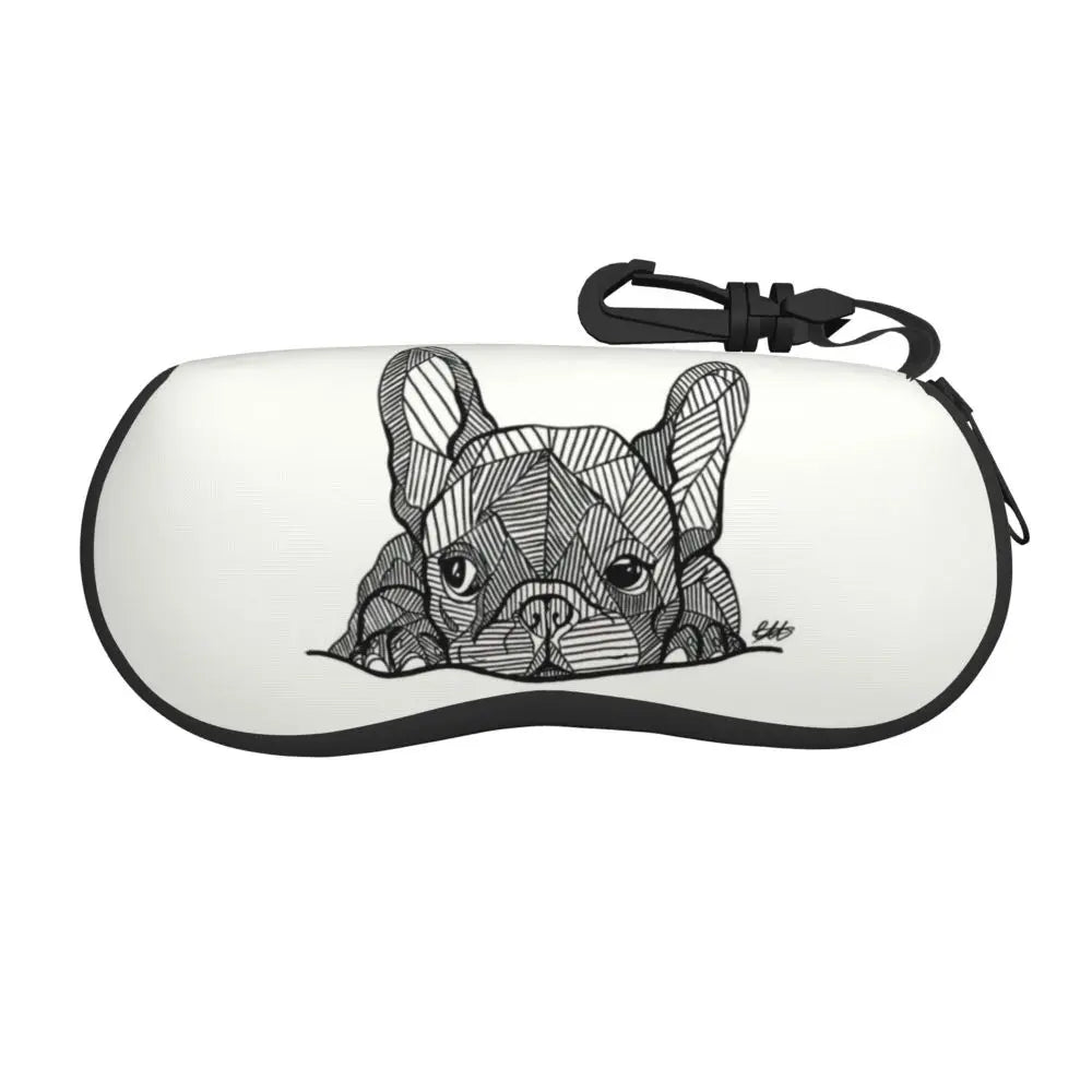 French Bulldog Eyeglasses Cases